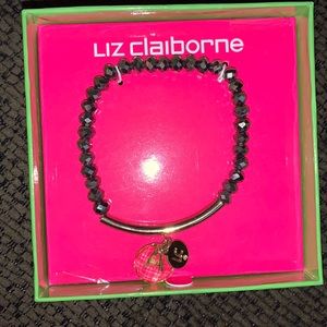 NWT Liz Claiborne initial ‘A’ bracelet